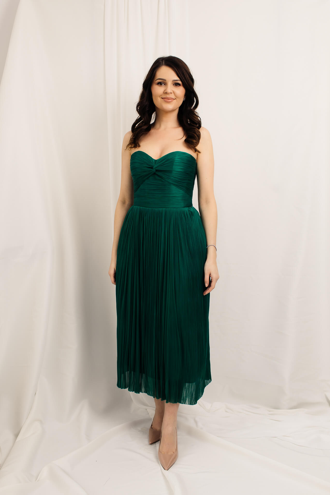 Rochie de seara Verde - Faith - Marina Niscoveanu2