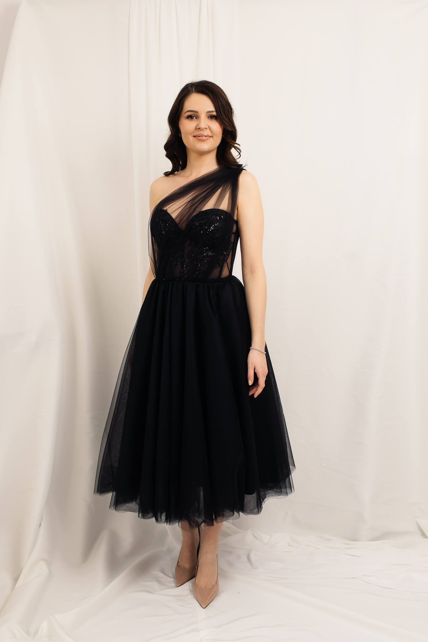 Rochie de seara neagra - Marina Niscoveanu3
